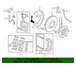 Caliper Mount Bolt - Ford (-W500463-S442) - view 9