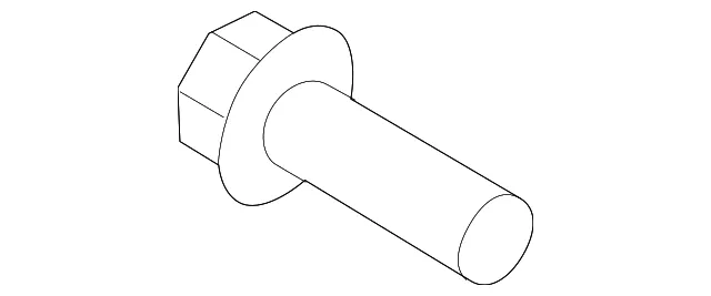 Caliper Mount Bolt - Ford (-W500463-S442) - view 6