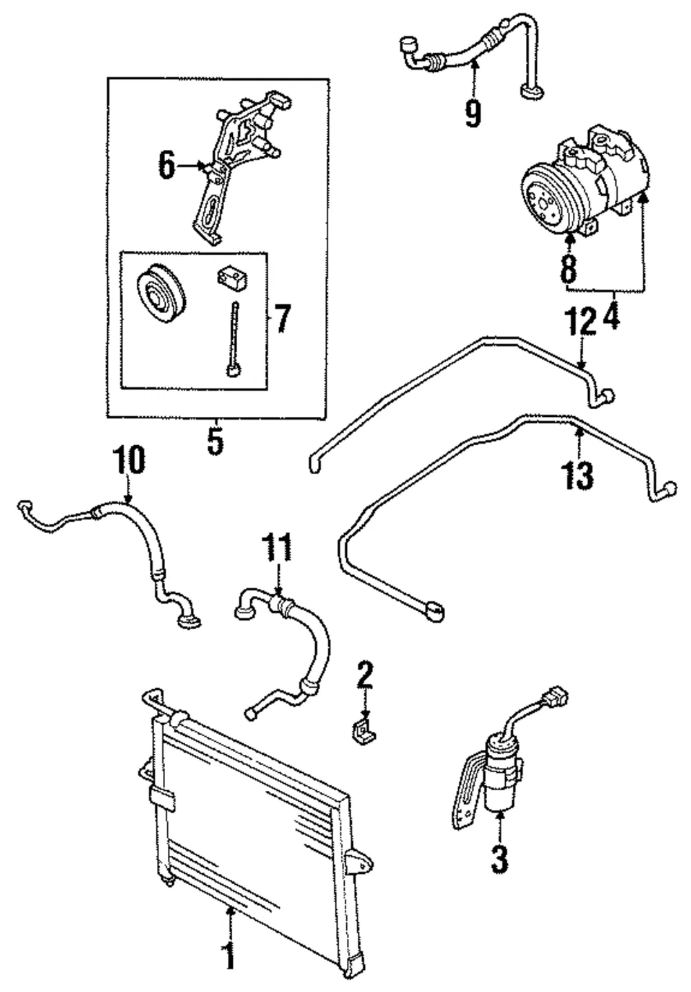 Compressor Assembly - Kia (0K01B-61450B)