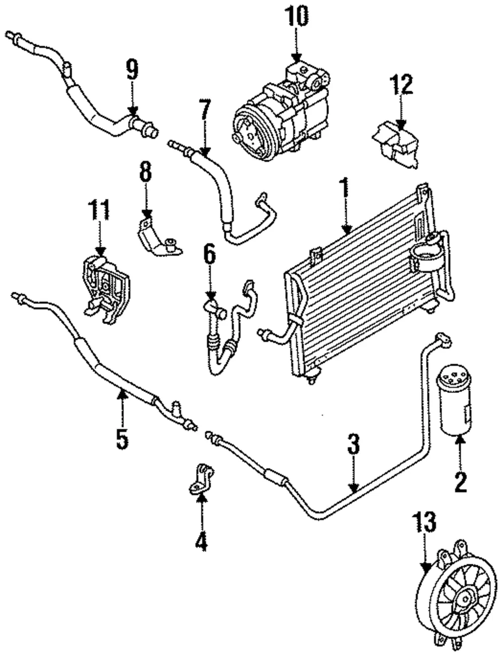 Compressor - Kia (0K24C-61450A)