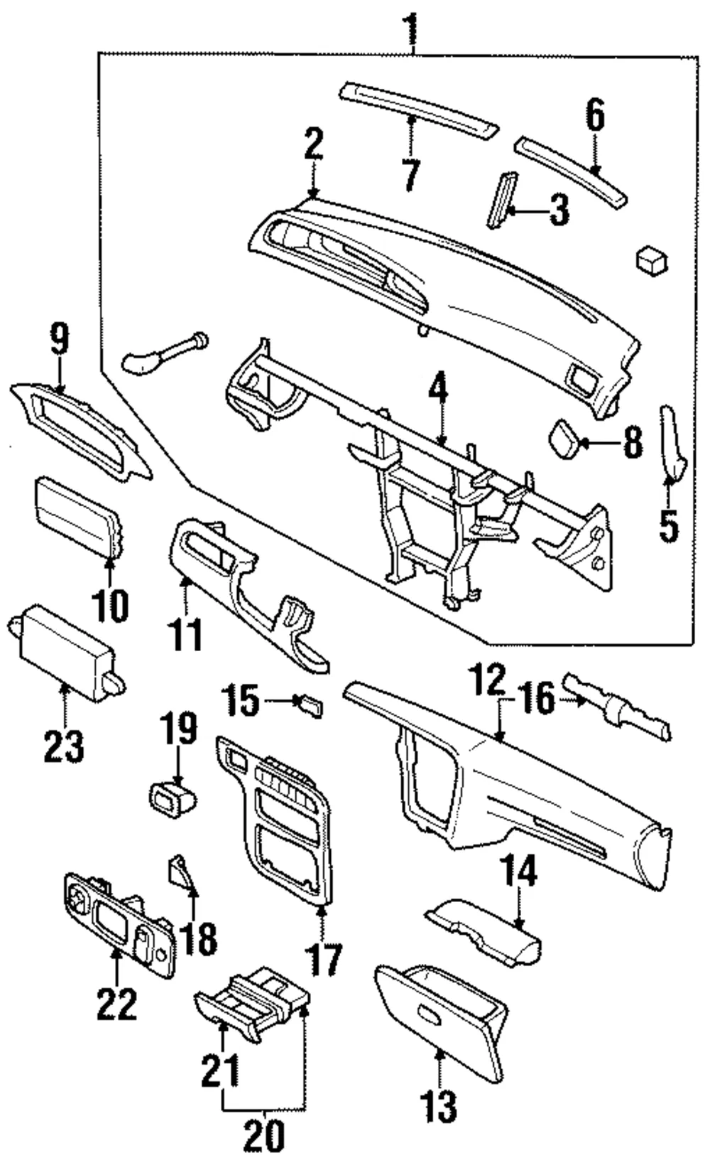 Defroster Duct - Kia (0K240-60785)