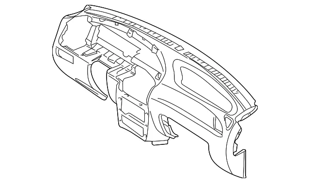 Crash Pad - Kia (0K32C-6040108)
