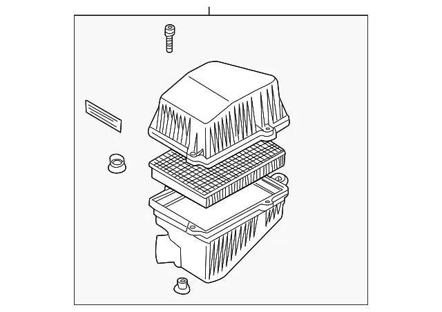 Air Cleaner Assembly - Kia (0K52Y-13300)