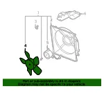 Engine Cooling Fan Blade - Kia (0K52Y-15140) - view 4