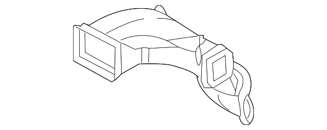 Heat Duct - Kia (0K53A-61350B)