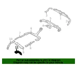 Heat Duct - Kia (0K53A-61350B) - view 4