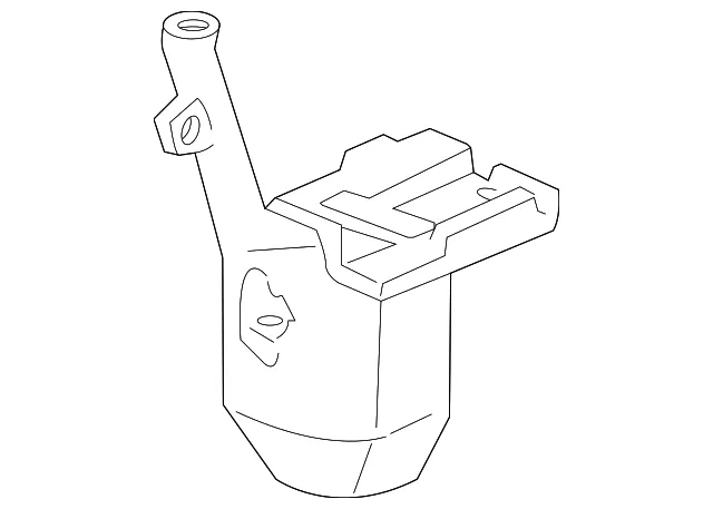 Coolant Recovery Reservoir - ACDelco (10402687) - view 3