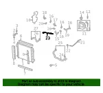 Radiator Surge Tank Inlet Pipe - GM (12590844) - view 8