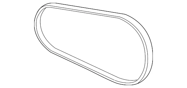 A/C Compressor Belt - ACDelco (12622244) - view 5