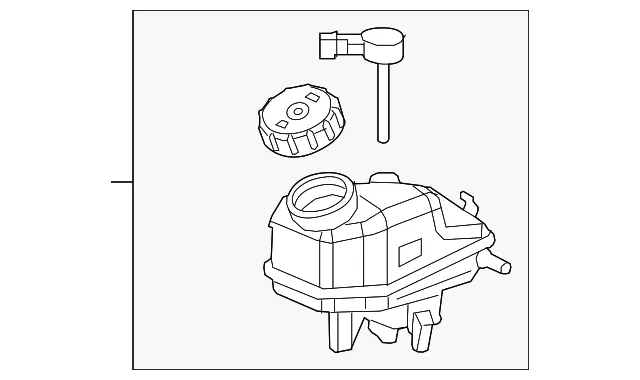 Brake Master Cylinder Reservoir Assembly - GM (13286450) - view 5