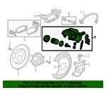 Caliper Assembly - Passenger Side (RH) - GM (13300884) - view 6