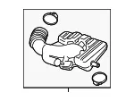 Air Cleaner Outlet Duct - GM (13372201) - view 6