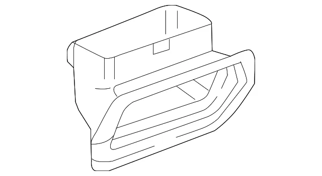 Air Inlet Duct - GM (84244129) - view 3