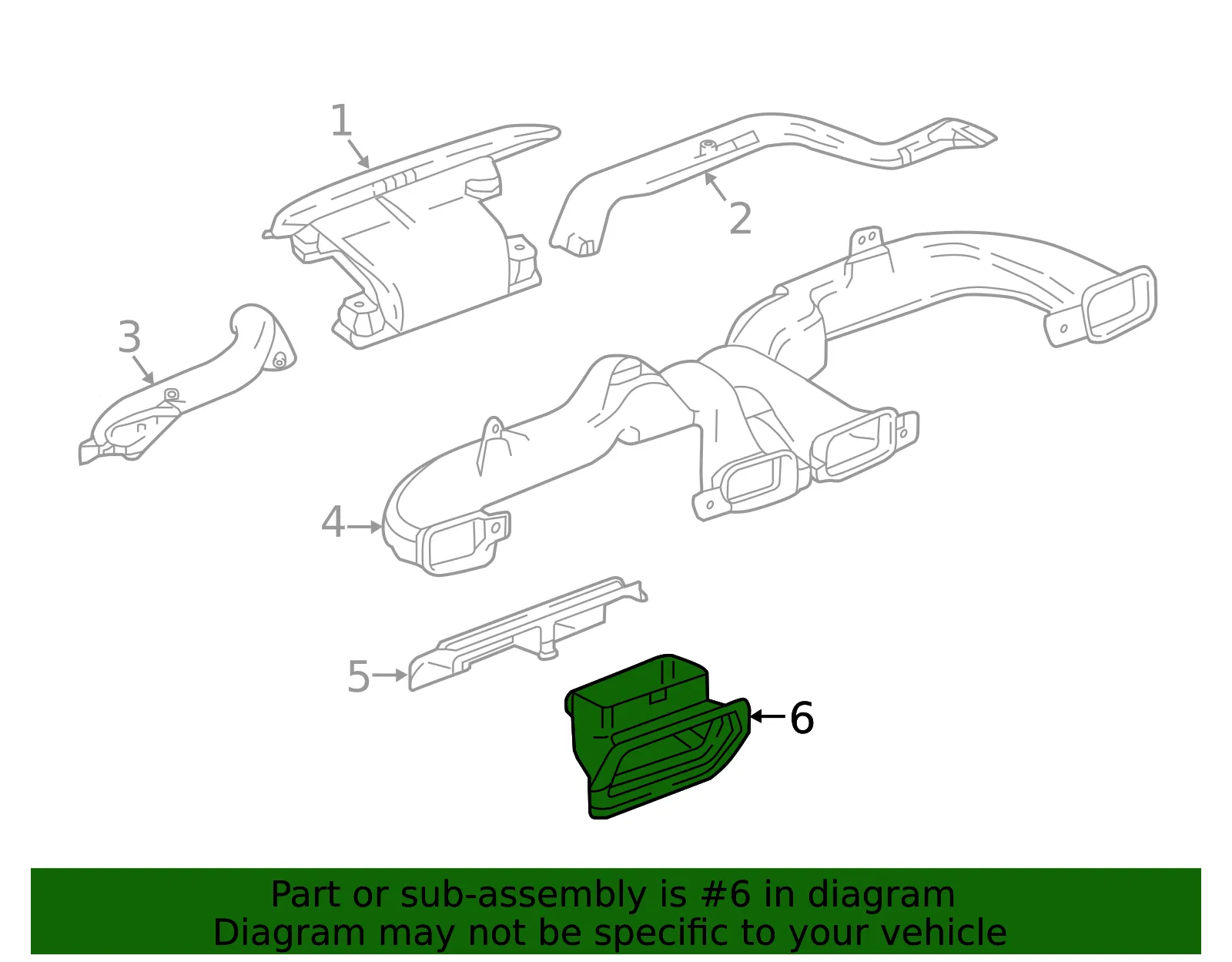 Air Inlet Duct - GM (84244129) - view 4