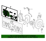 Caliper Assembly - GM (13542336) - view 8