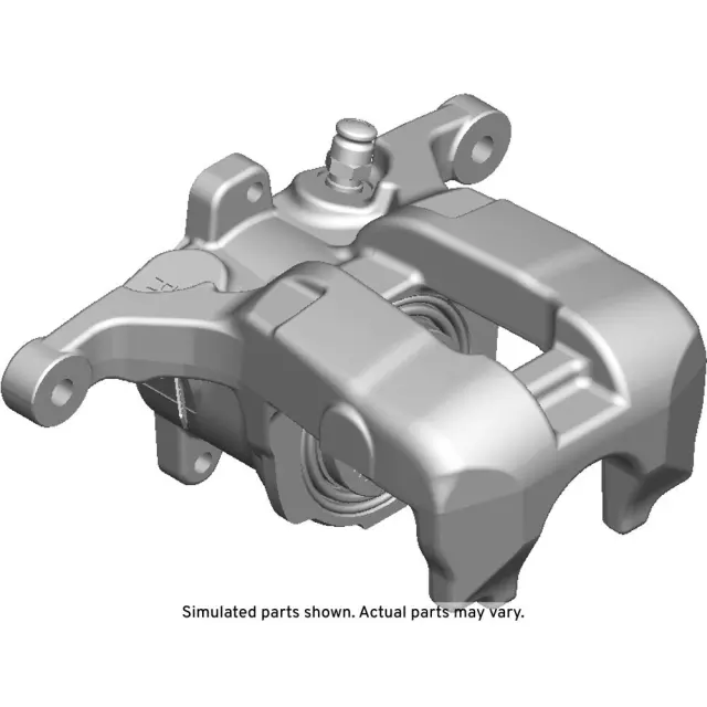 Rear Passenger Side Disc Brake Caliper - ACDelco (13537066) - view 2
