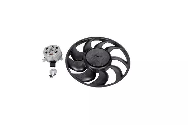 7 Blade Engine Cooling Fan Assembly with Motor - ACDelco (15-81691) - view 2