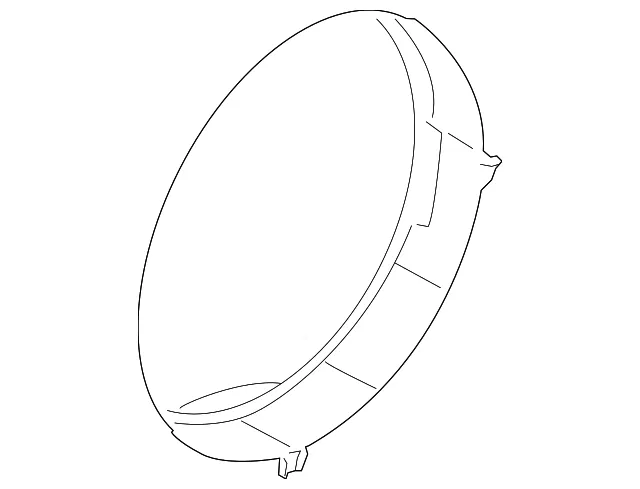 Engine Cooling Fan Shroud - GM (15117016) - view 2