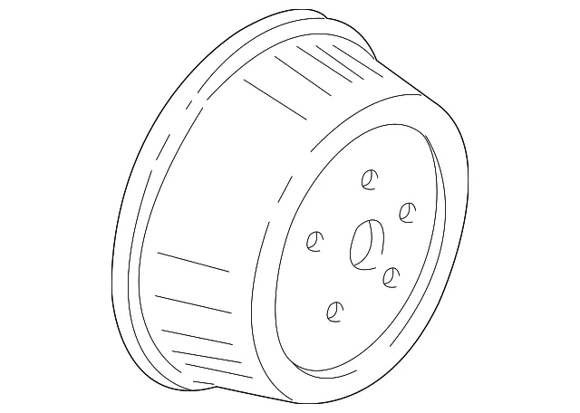 Rear Brake Drum - GM (15230627) - view 3
