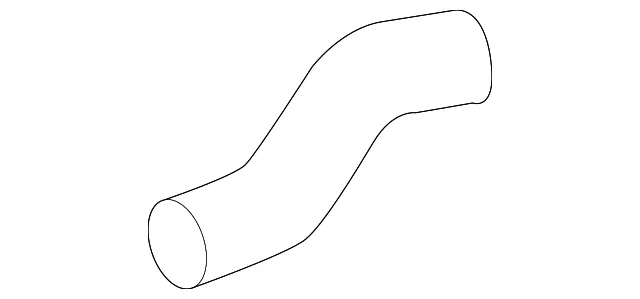 Front Radiator Inlet Hose - GM (15241777) - view 4