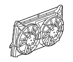 Engine Cooling Fan Shroud - GM (15780788) - view 5