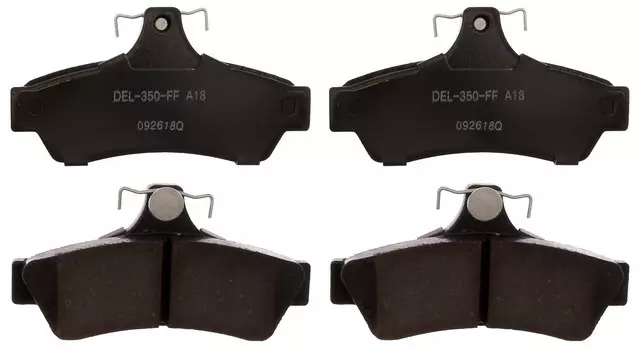 Brake Pad Set - ACDelco (17D1048CF1)