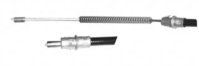 Front Parking Brake Cable Assembly - GM (18033337) - view 4