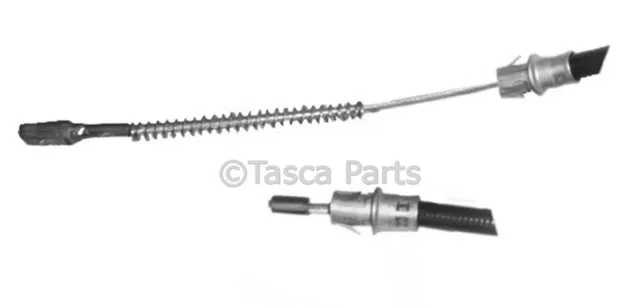 Rear Driver Side Parking Brake Cable Assembly with Mounting Brackets - GM (18033445)