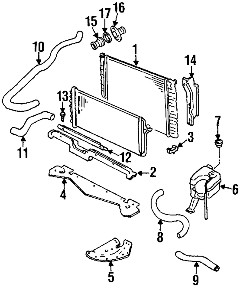 Radiator Surge Tank - GM (19129961) - view 3
