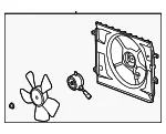 Engine Cooling Fan Shroud - GM (19130227) - view 4