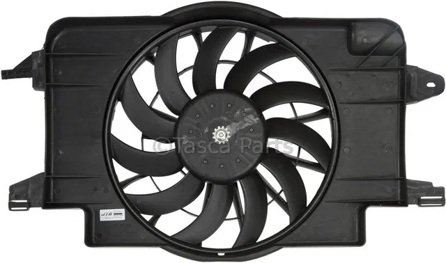 Engine Cooling Fan Assembly with Shroud - GM (19187818)