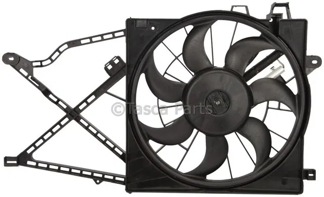 Engine Cooling Fan Assembly with Shroud - GM (19187840)