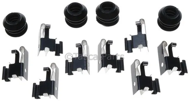 Rear Disc Brake Caliper Hardware Kit with Clips, Seals, and Bushings - GM (19261368)