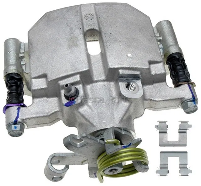 Rear Driver Side Disc Brake Caliper Assembly (Friction Ready Non-Coated), Remanufactured - GM (19285579)