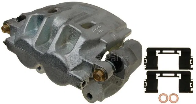 Front Driver Side Disc Brake Caliper Assembly (Friction Ready Non-Coated), Remanufactured - GM (19306651)