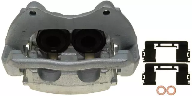 Front Driver Side Disc Brake Caliper Assembly (Friction Ready Non-Coated), Remanufactured - GM (19306651) - view 4