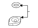 13 P.S.I. Radiator Cap - ACDelco (19318278) - view 3