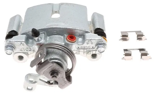 Rear Driver Side Disc Brake Caliper Assembly (Friction Ready Coated), Remanufactured - GM (19344767) - view 3