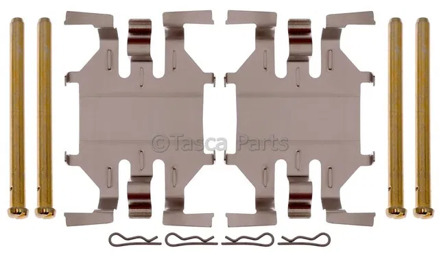 Front Disc Brake Pad Return Spring Kit with Retainers, Pins, and Clips - GM (19364717)