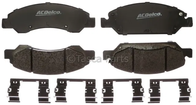 Enhanced Performance Semi-Metallic Front Disc Brake Pad Set (Police) - GM (19365993)