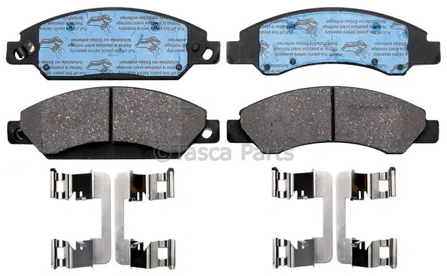 Enhanced Performance Semi-Metallic Front Disc Brake Pad Set (Police) - GM (19366006)