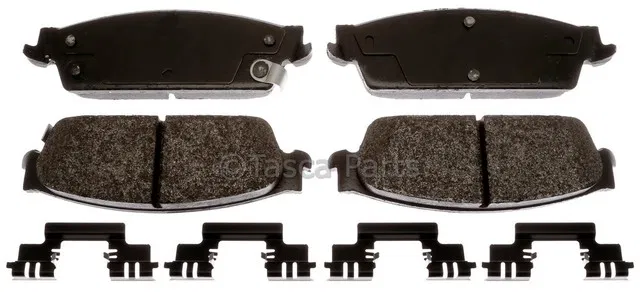 Enhanced Performance Semi-Metallic Rear Disc Brake Pad Set (Police) - GM (19366008)