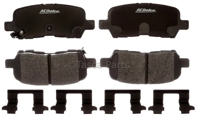Enhanced Performance Semi-Metallic Rear Disc Brake Pad Set (Police) - GM (19366017)