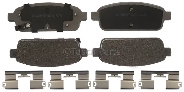 Ceramic Rear Disc Brake Pad Set - GM (19386949)