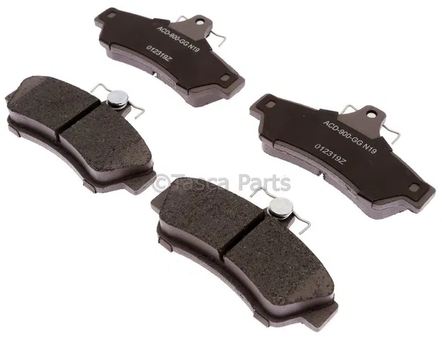 Ceramic Rear Disc Brake Pad Set with Springs - GM (19387584)