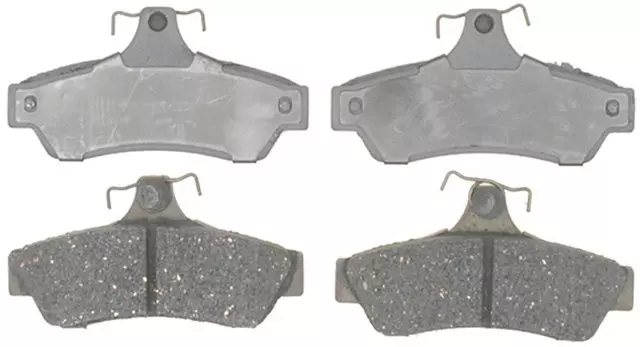 Ceramic Rear Disc Brake Pad Set with Springs - GM (19387584) - view 2