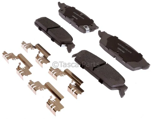Ceramic Rear Disc Brake Pad Set - GM (19387594)