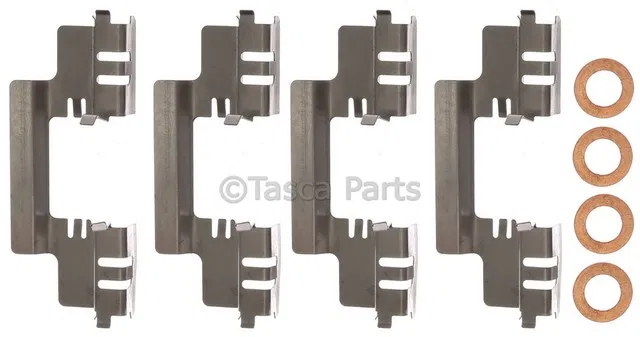 Rear Brake Caliper Set with Clips and Washers (Performance Friction Ready Coated) - GM (19390127)