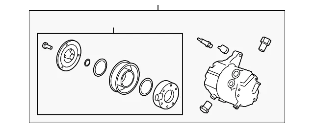A/C Compressor - ACDelco (19418183) - view 5