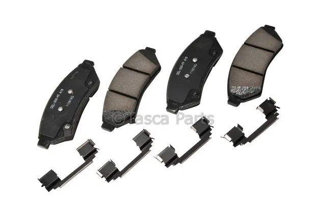 Ceramic Front Disc Brake Pad Kit with Clips - GM (19427986)
